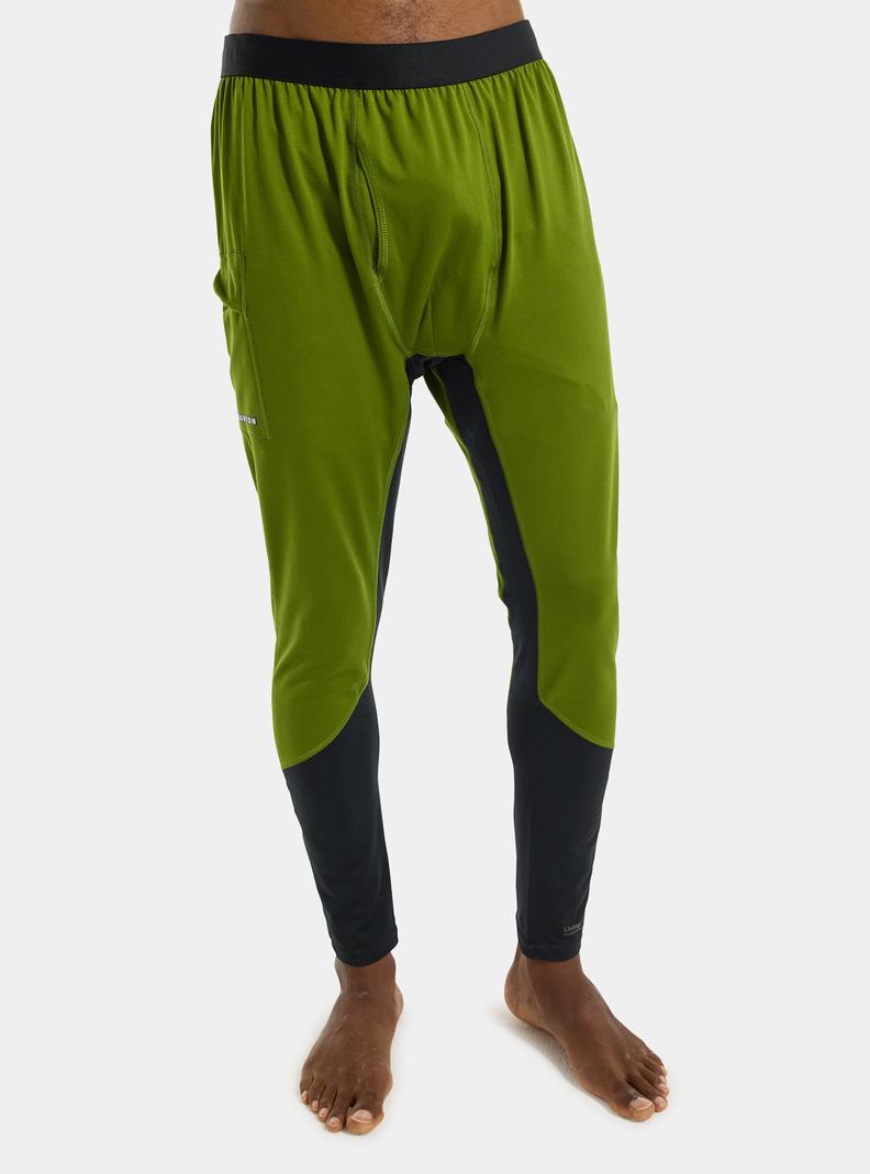 Sous-couches Burton Midweight X Base Layer Pants  Vert Homme | PXQ-4526168