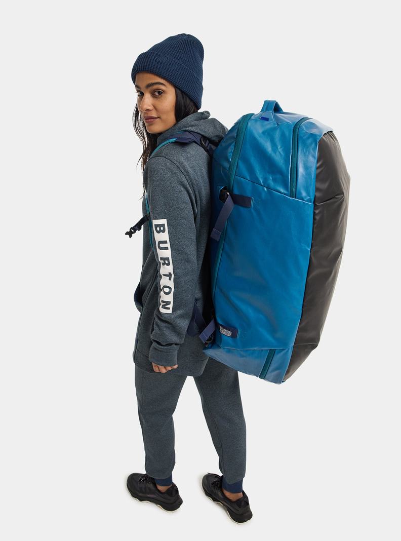 Sac à Dos Burton Multipath 90L Large Duffel  Bleu Unisex | PFH-7363788