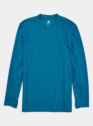 Chemise Burton Brand Active Long Sleeve  Bleu Homme | OTN-5854927