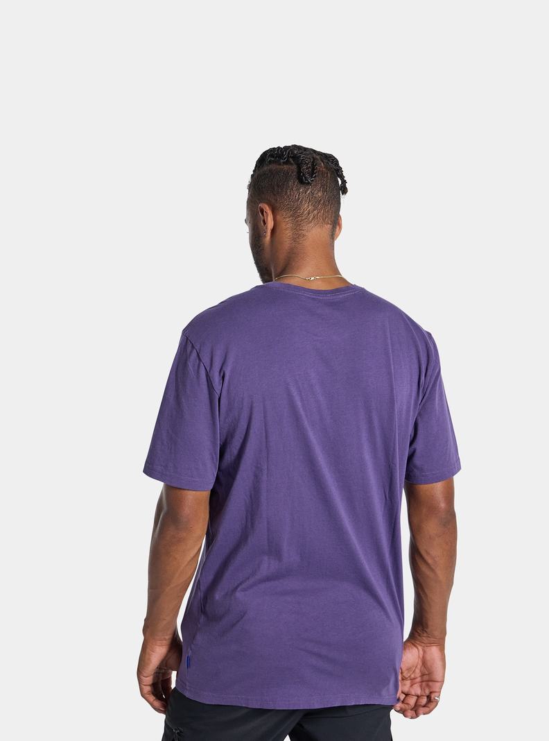 T-shirts Burton Colfax Corta Sleeve  Violette Homme | BHN-6690380