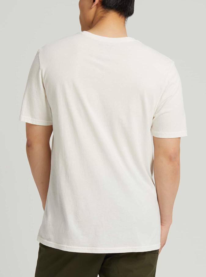 T-shirts Burton Colfax Corta Sleeve  Blanche Homme | HHG-9723728