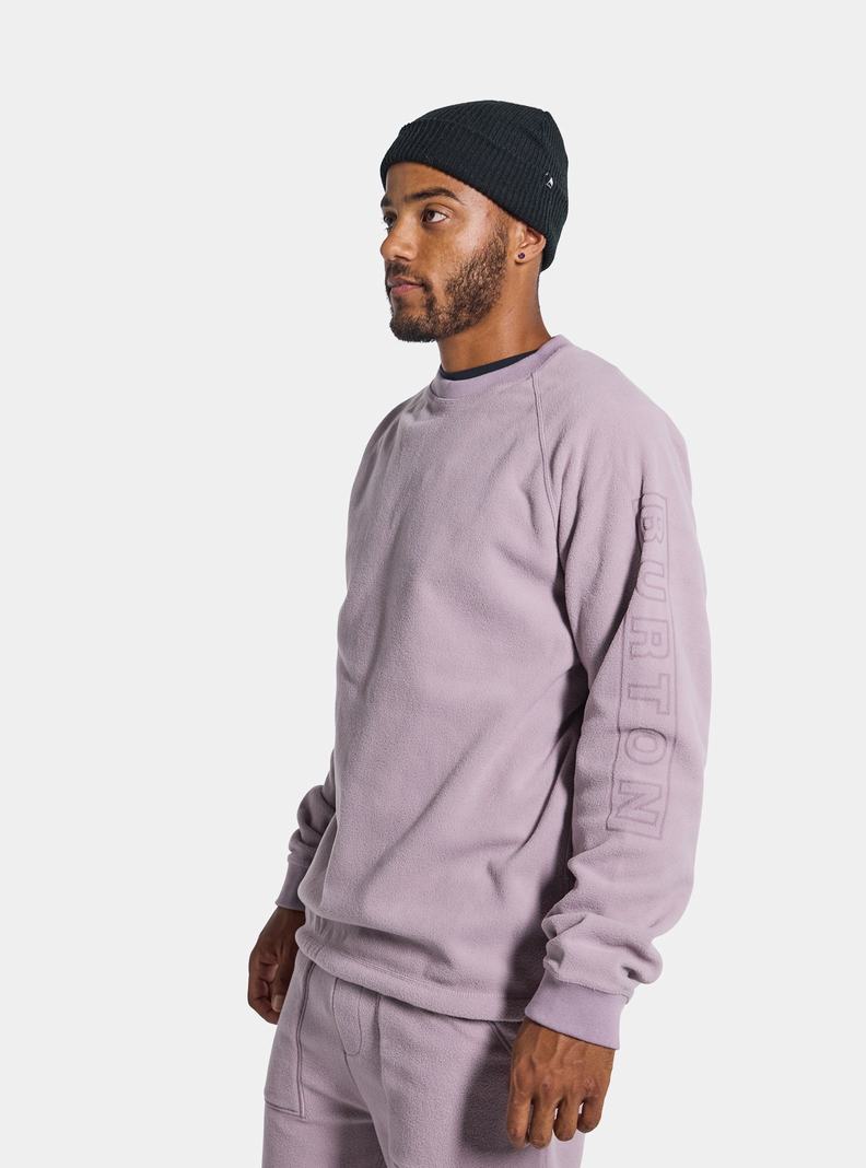 Sweats Burton Westmate Crewneck Fleece  Lavande Homme | EIR-7036029