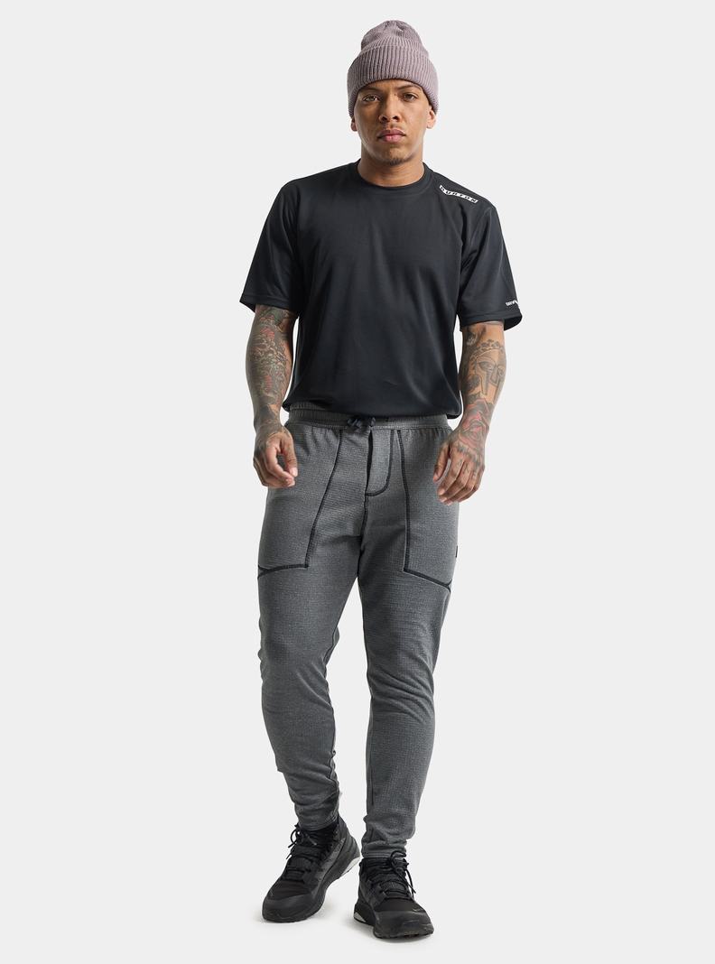 Pantalon Burton Stockrun Grid  Noir Homme | SAA-0145668