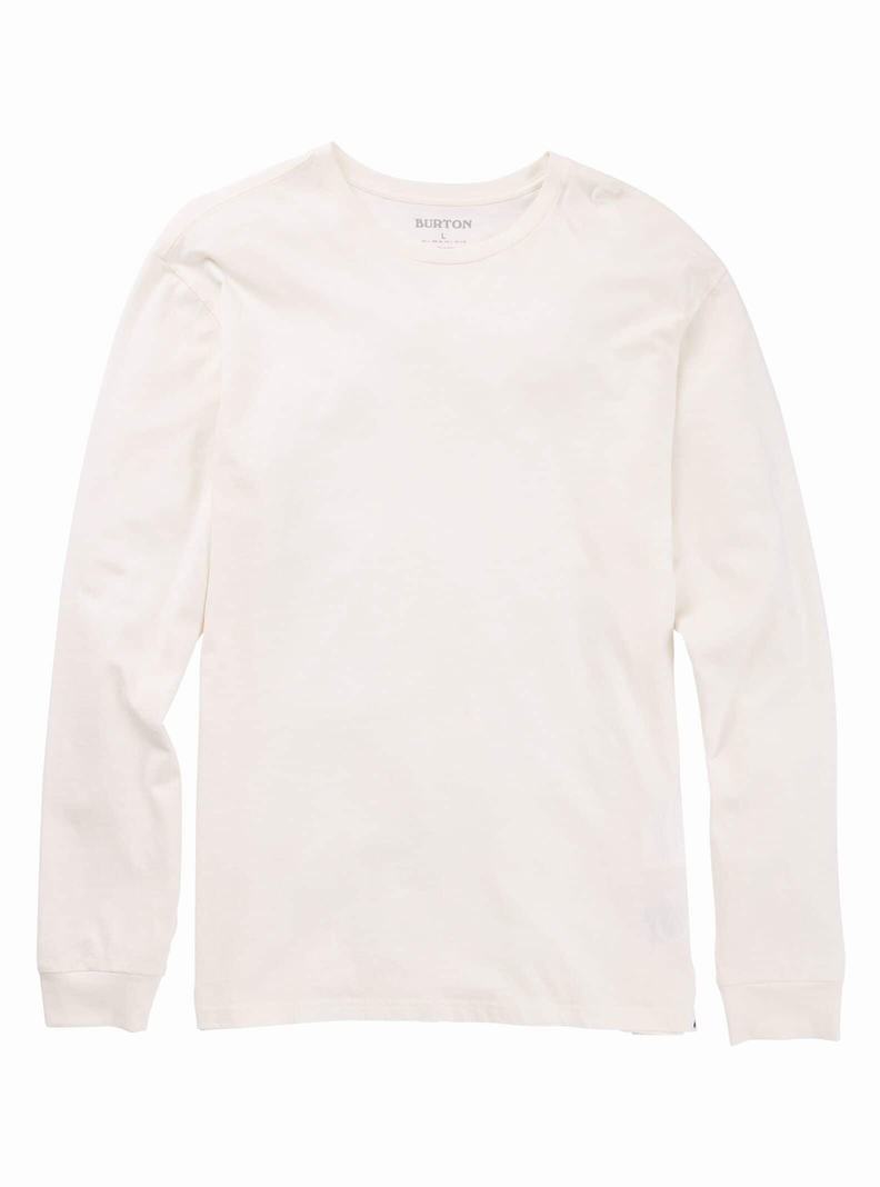 T-shirts Burton Classiche Long Sleeve  Blanche Homme | TAK-5298968