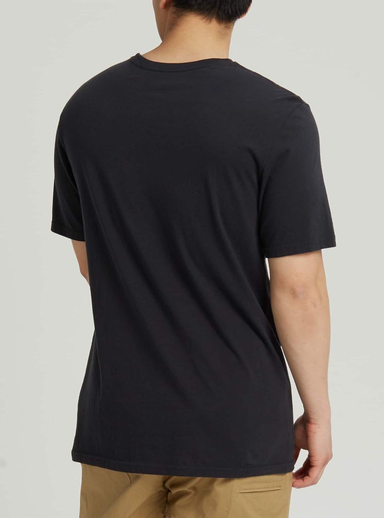 T-shirts Burton Anon Corta Sleeve Pocket  Noir Homme | AZG-2218343