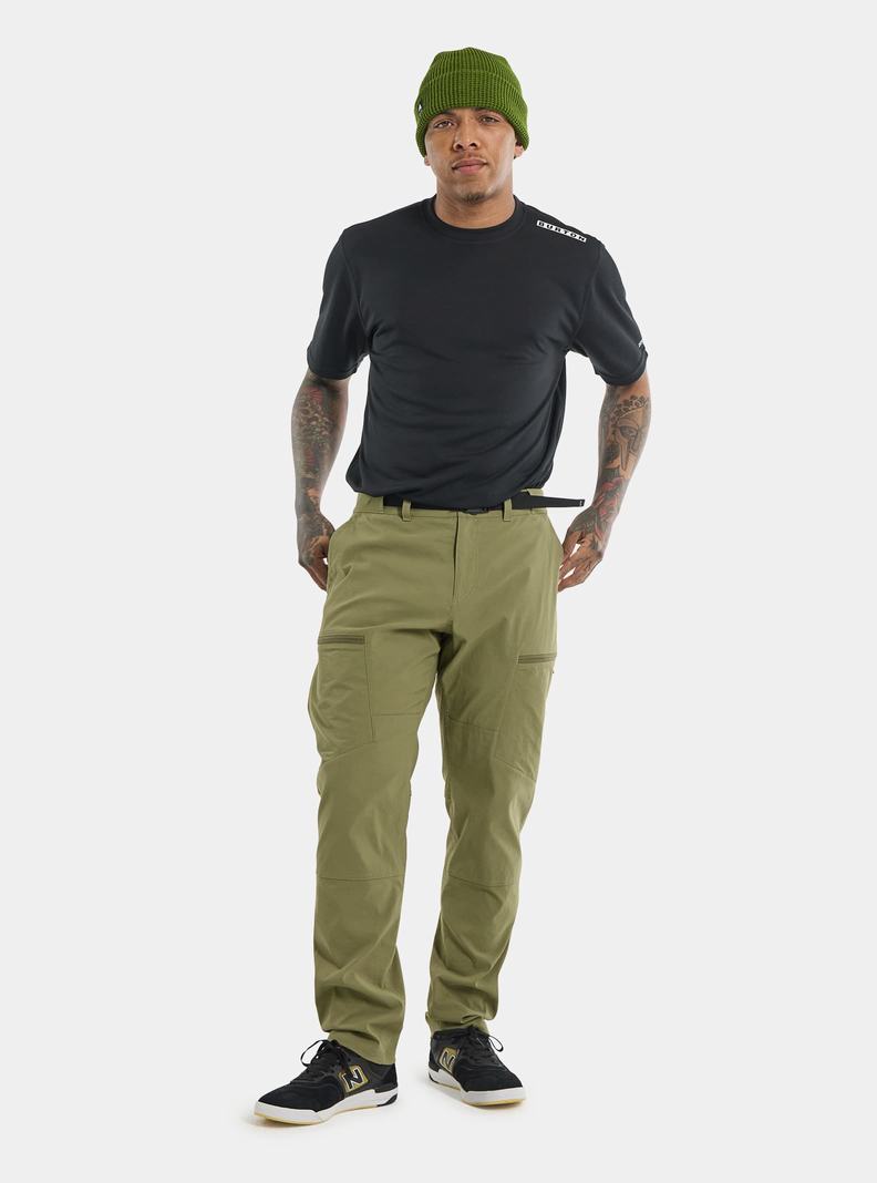 Pantalon Burton Ridge Cargo  Vert Olive Homme | GSW-4583908