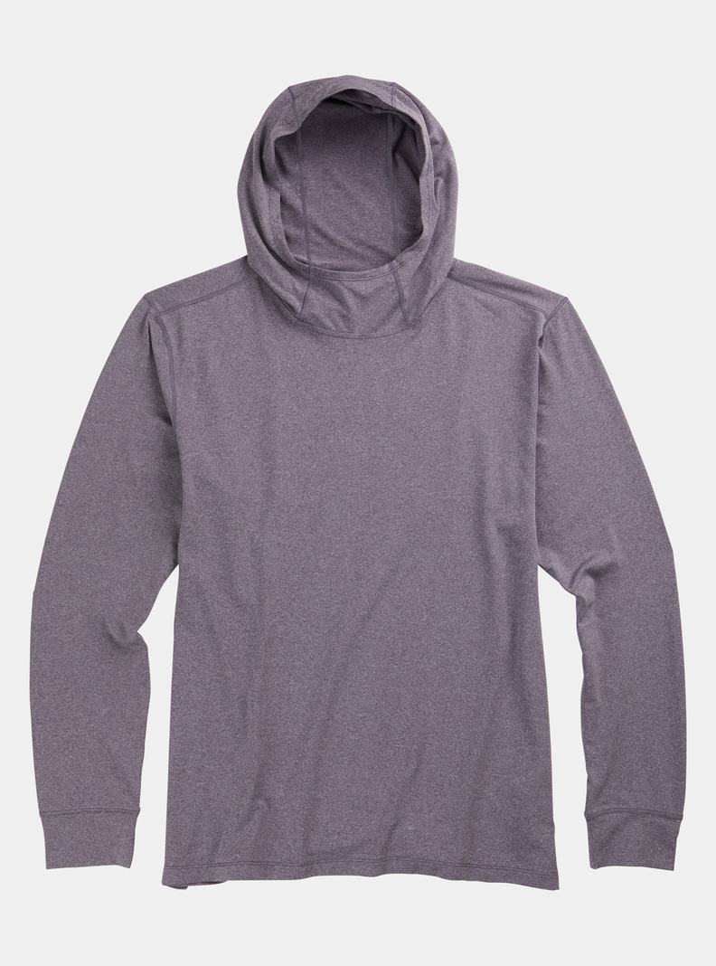 Sweat à capuche Burton Multipath Essential Tech Pullover  Violette Homme | JPB-3314561