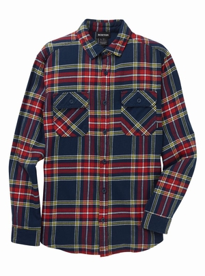 Chemise Burton Brighton Flannel  Bleu Homme | OQF-8563633