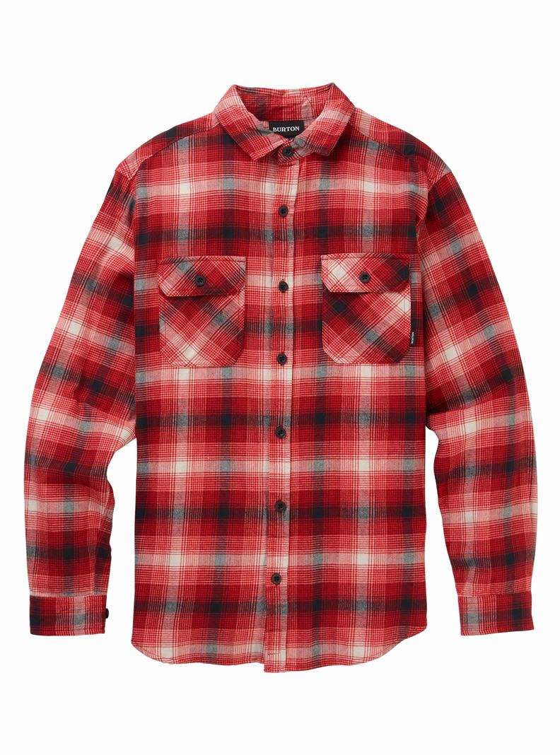 Chemise Burton Brighton Flannel  Rouge Homme | GKO-2000262