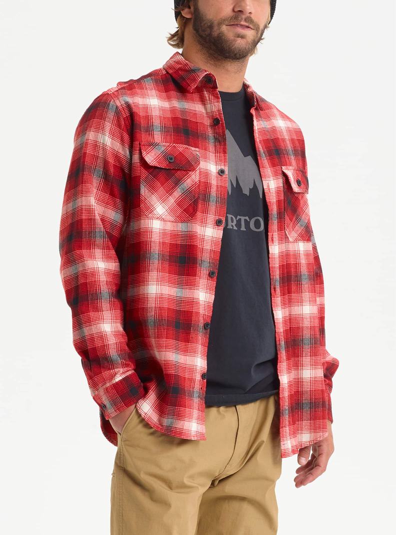 Chemise Burton Brighton Flannel  Rouge Homme | GKO-2000262