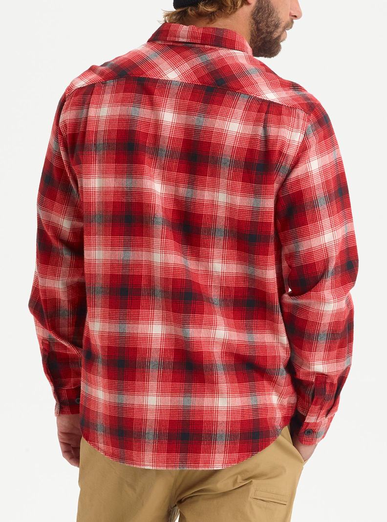 Chemise Burton Brighton Flannel  Rouge Homme | GKO-2000262