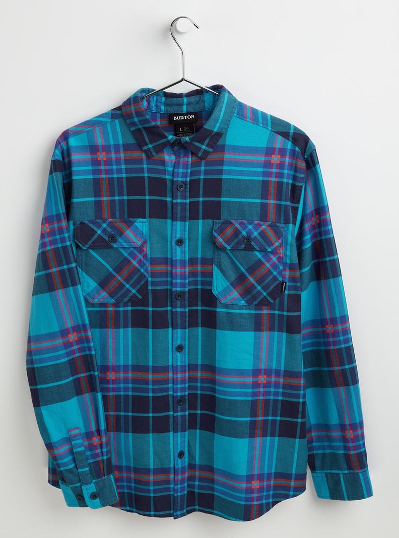 Chemise Burton Brighton Flannel  Bleu Homme | HFH-8768193