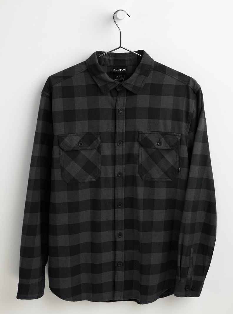 Chemise Burton Brighton Flannel  Noir Homme | LYR-9452404