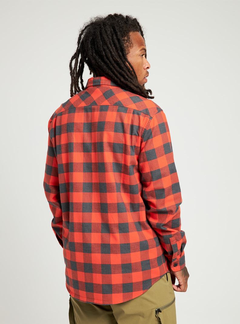 Chemise Burton Brighton Flannel  Rouge Homme | RUJ-7639120