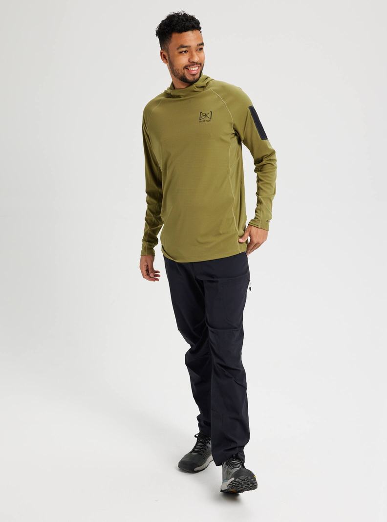 Sweat à capuche Burton [ak] System  Vert Olive Homme | VTA-4748112