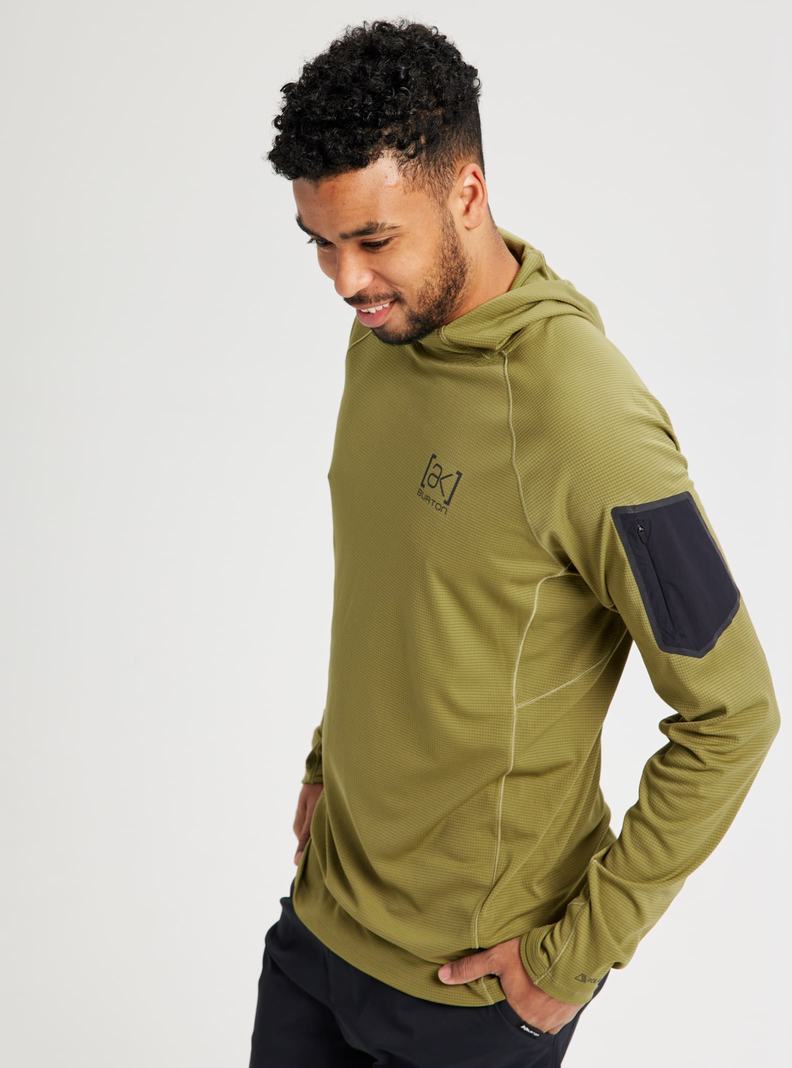 Sweat à capuche Burton [ak] System  Vert Olive Homme | VTA-4748112