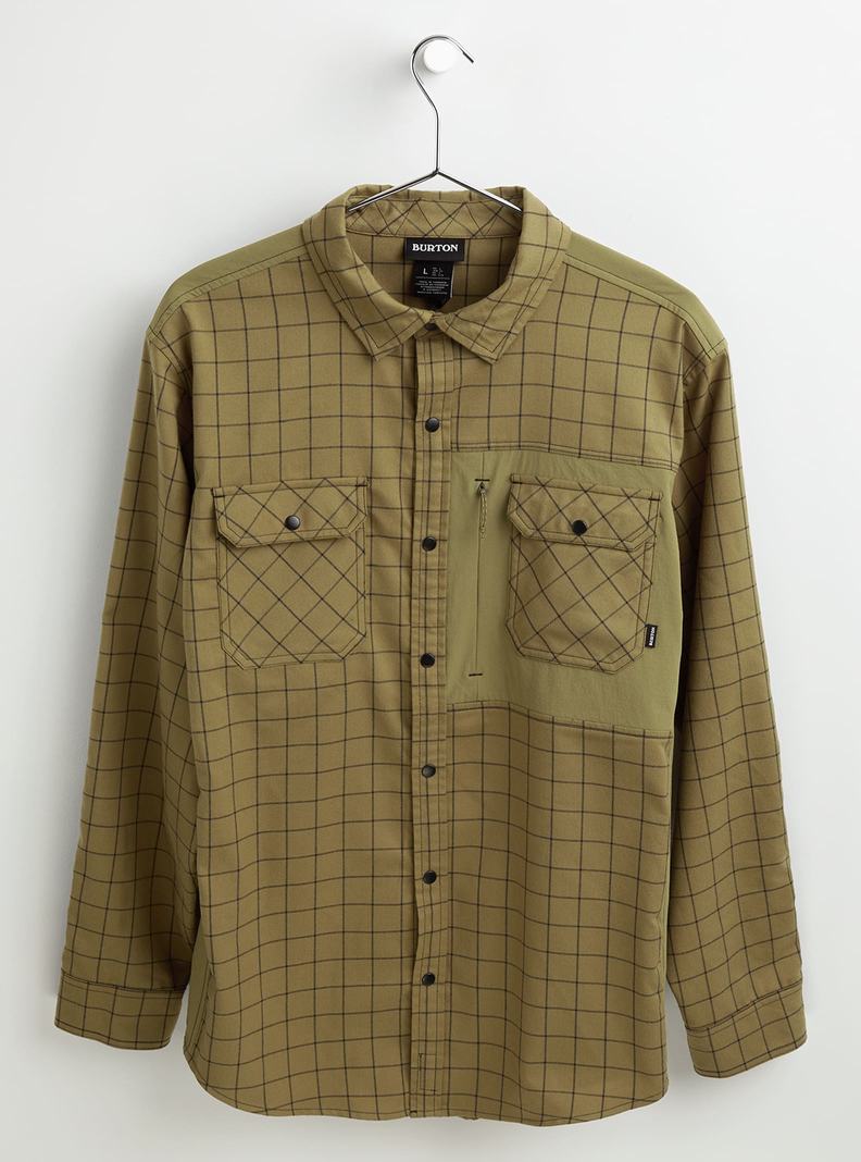 Chemise Burton Brighton Performance Flannel  Vert Olive Homme | CTG-7902502