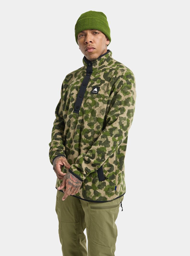 Sweats Burton Hearth Fleece Pullover  Camouflage Homme | JVH-3205767