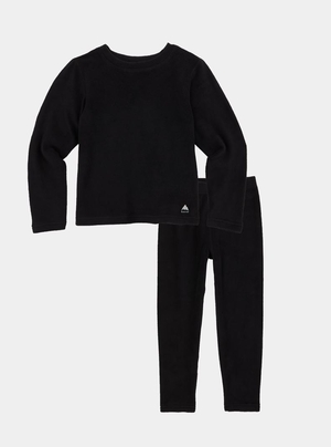 Sous-couches Burton Fleece Base Layer Set  Noir Enfant | DWT-8460435