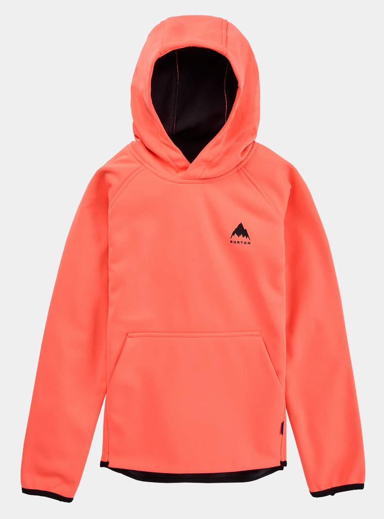 Sweats Burton Crown Weatherproof Pullover Fleece  Orange Enfant | EPK-9839103