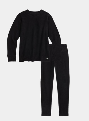 Sous-couches Burton Fleece Base Layer Set  Noir Enfant | WPF-9884295