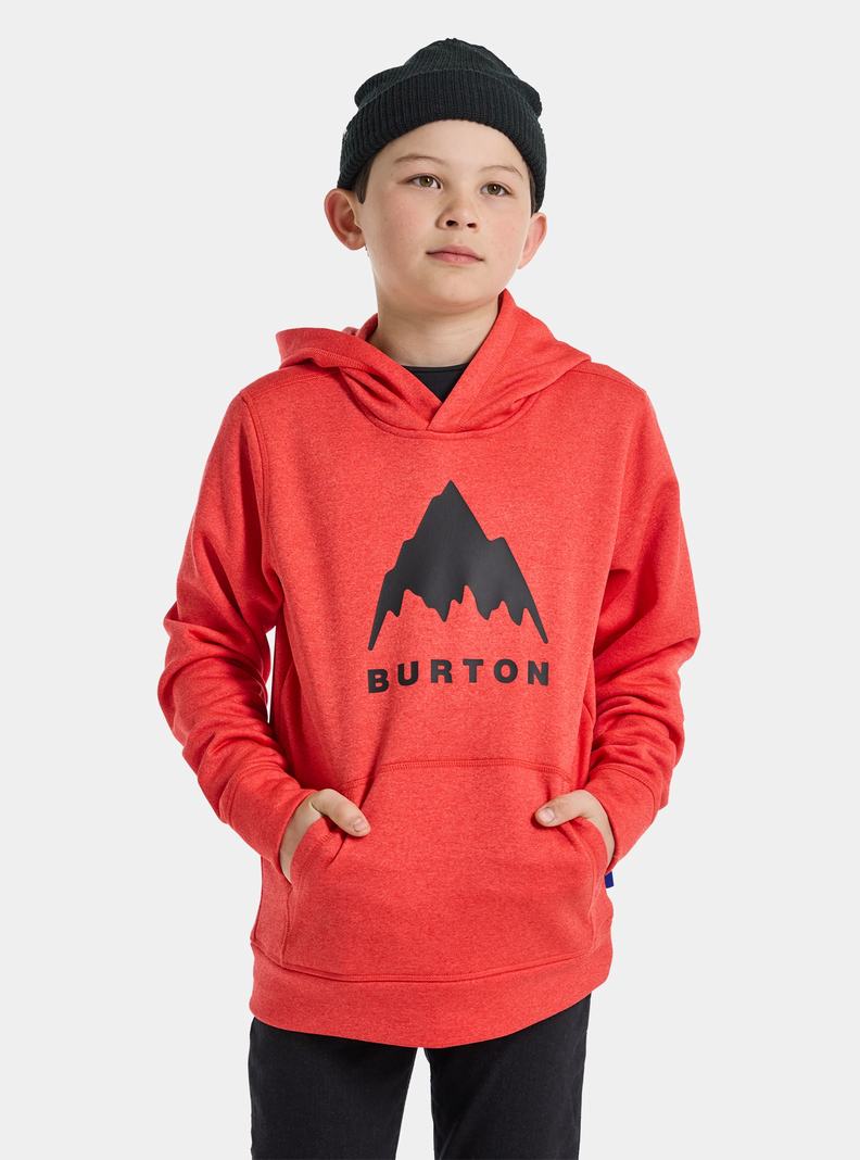 Sweat à capuche Burton Oak Pullover  Rose Enfant | MVQ-3618826