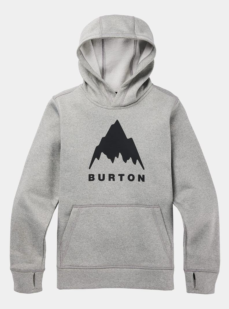 Sweat à capuche Burton Oak Pullover  Grise Enfant | IMI-6425152