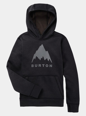 Sweat à capuche Burton Oak Pullover  Noir Enfant | TIC-2244729