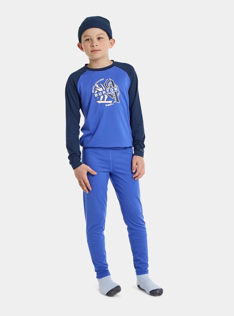 Sous-couches Burton Midweight Base Layer Pants  Bleu Enfant | MJZ-0161861