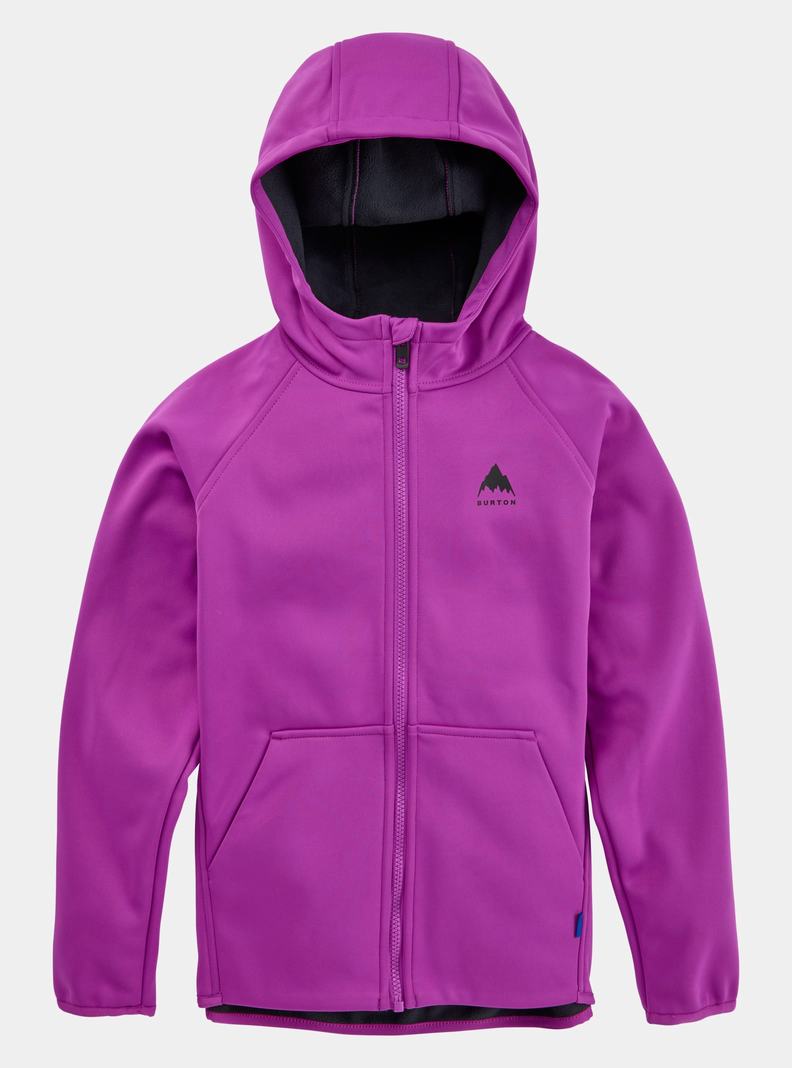 Sweats Burton Crown Weatherproof Full-Zip Fleece  Violette Enfant | GHI-2022730