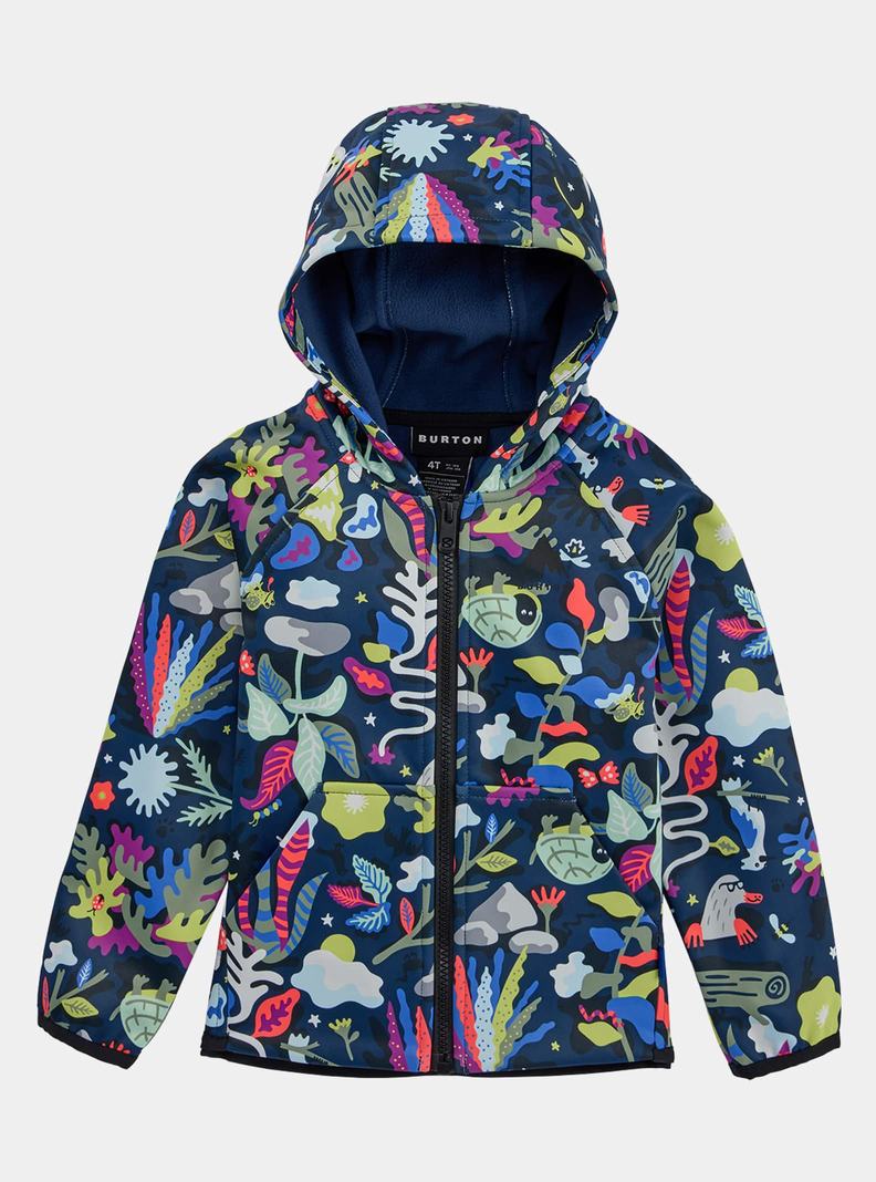 Sweats Burton Crown Weatherproof Full-Zip Fleece  Multicolore Enfant | ESV-1784503