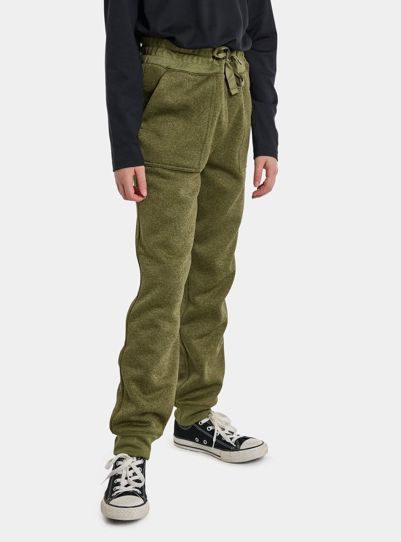 Pantalon Burton Oak Fleece  Vert Olive Enfant | KYP-0675298