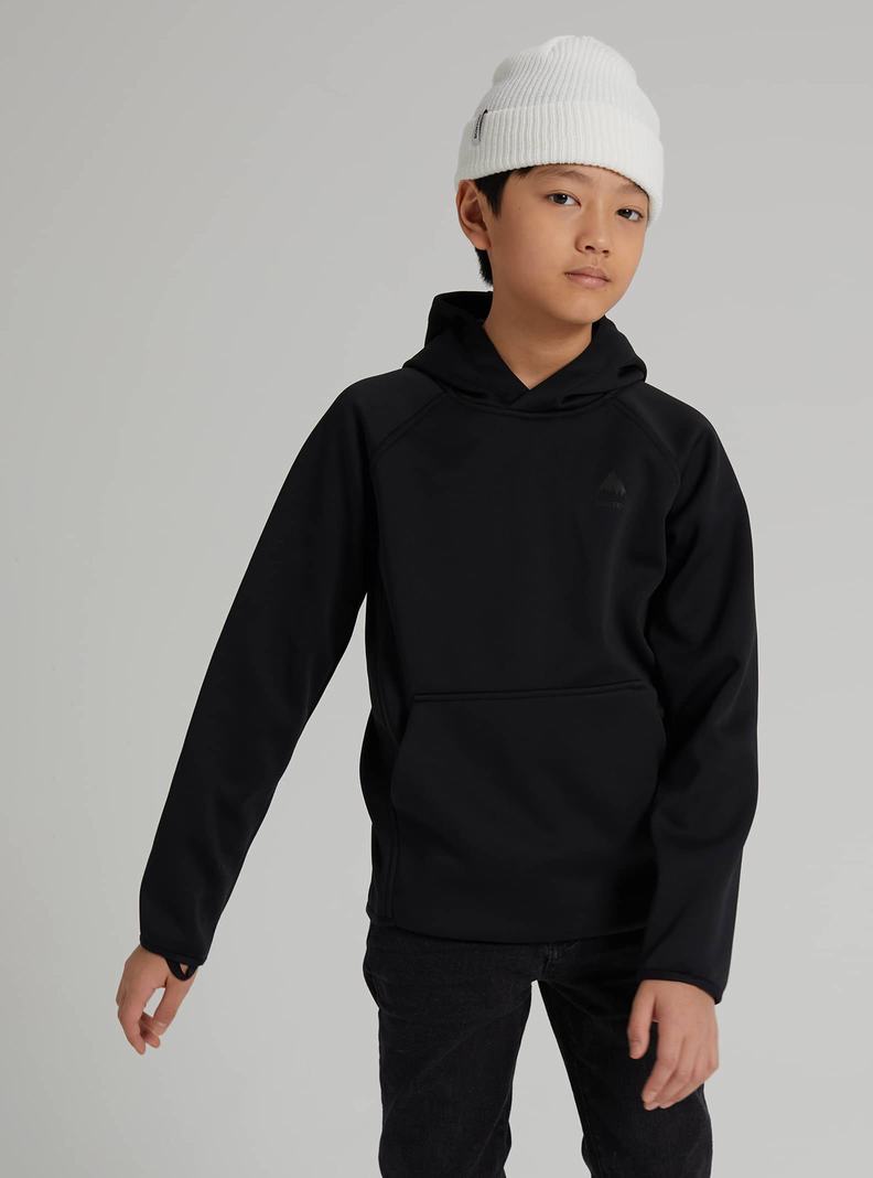 Sweats Burton Crown Weatherproof Pullover Fleece  Noir Enfant | PGF-0531515