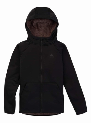 Sweats Burton Crown Weatherproof Full-Zip Sherpa Fleece  Noir Enfant | WTA-4527537