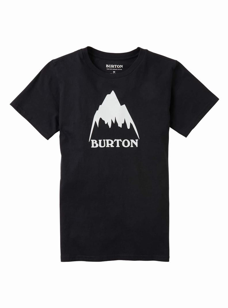 T-shirts Burton Classiche Mountain High Corta Sleeve  Noir Enfant | NDM-2772796