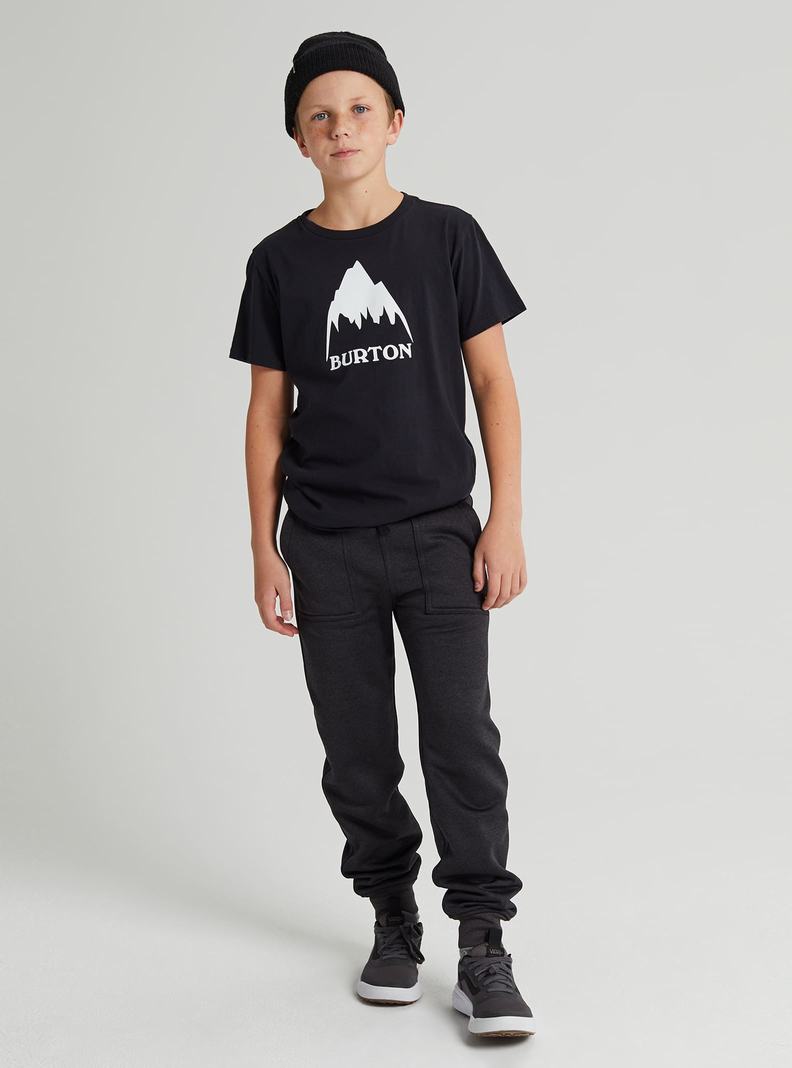 T-shirts Burton Classiche Mountain High Corta Sleeve  Noir Enfant | NDM-2772796