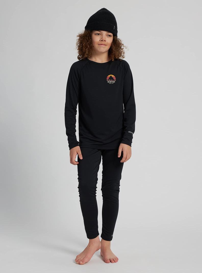 Sous-couches Burton Legere Base Layer Set  Noir Enfant | RPO-6301835