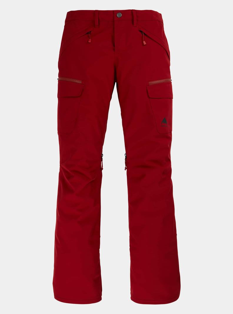 Pantalon Snowboard Burton Gloria Stretch 2L  Rouge Femme | XFA-9372472