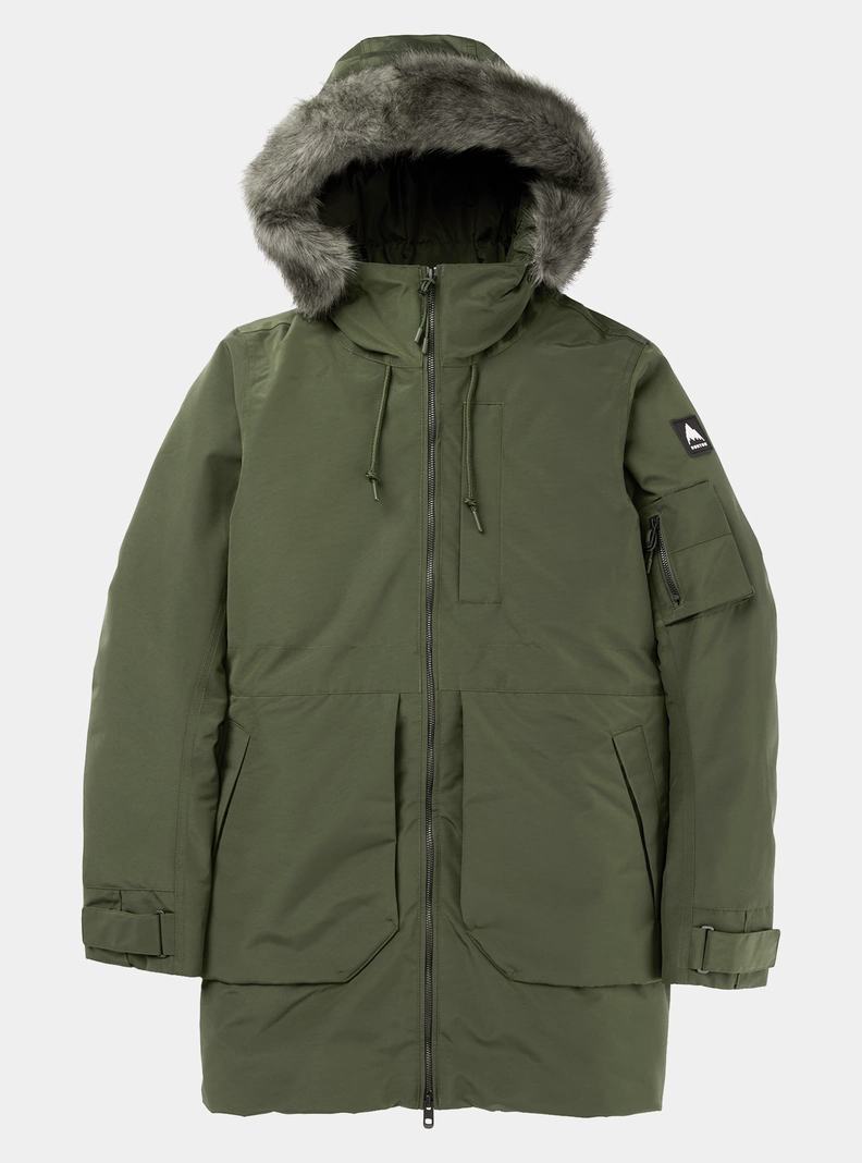 Veste Snowboard Burton Saxton Parka  Vert Femme | CQG-7829302