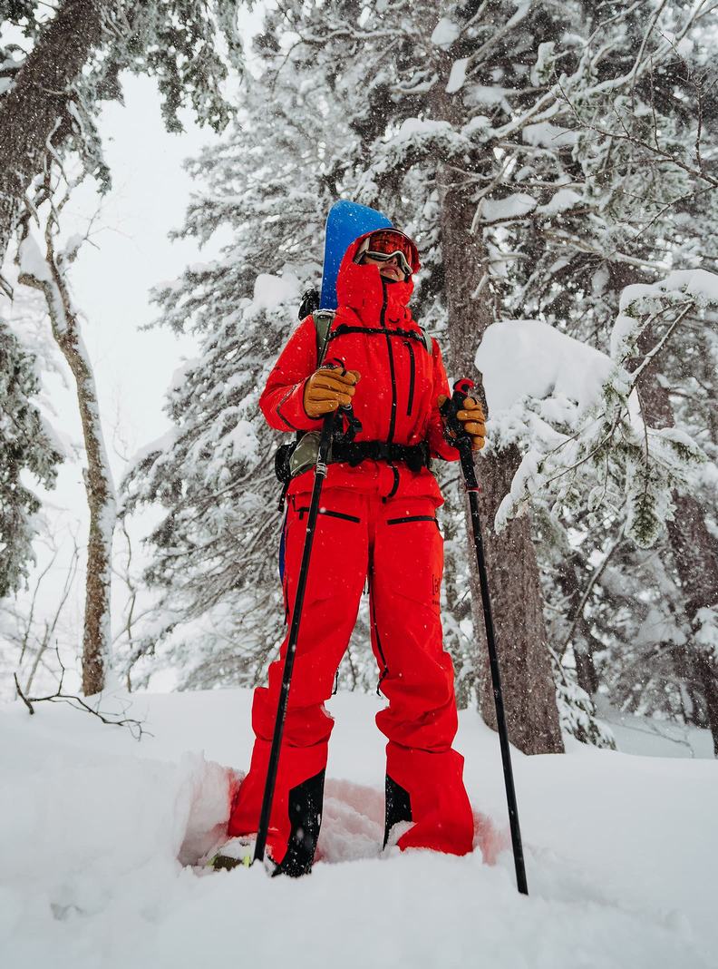 Veste Snowboard Burton [ak] Tusk GORE-TEX PRO 3L  Orange Femme | PZU-2633418