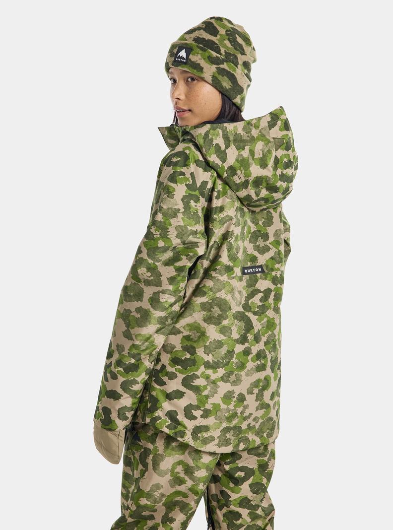 Veste Snowboard Burton Powline GORE?TEX 2L  Camouflage Femme | HEB-1785167