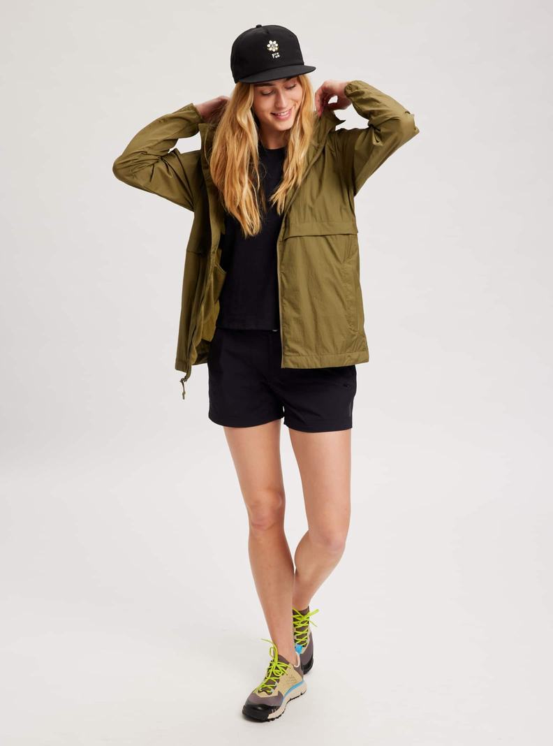 Veste Snowboard Burton Breezerite  Vert Olive Femme | NLE-3447153