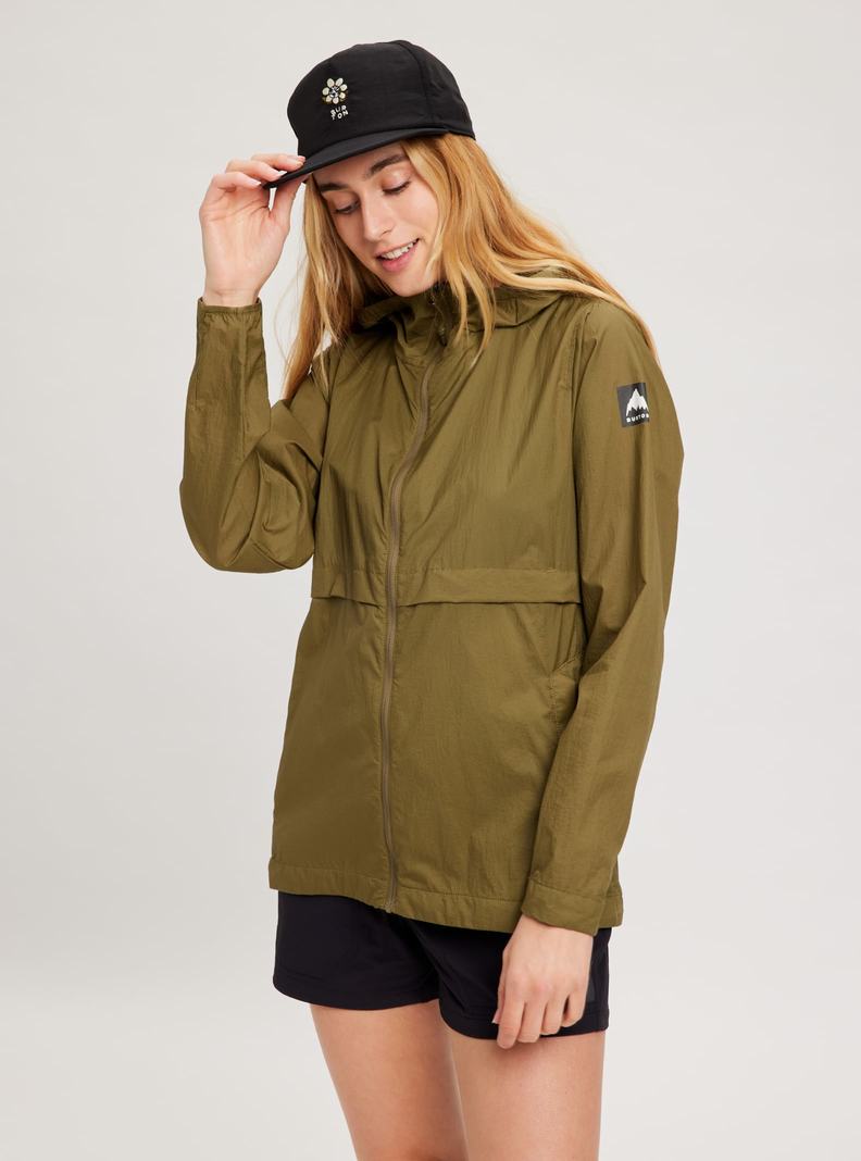 Veste Snowboard Burton Breezerite  Vert Olive Femme | NLE-3447153