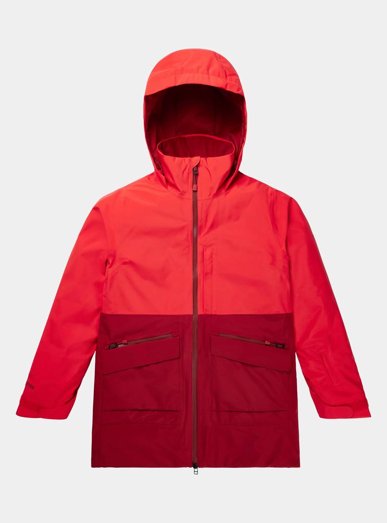 Veste Snowboard Burton Treeline GORE-TEX 2L  Rose Orange Rose Femme | FGT-5479208