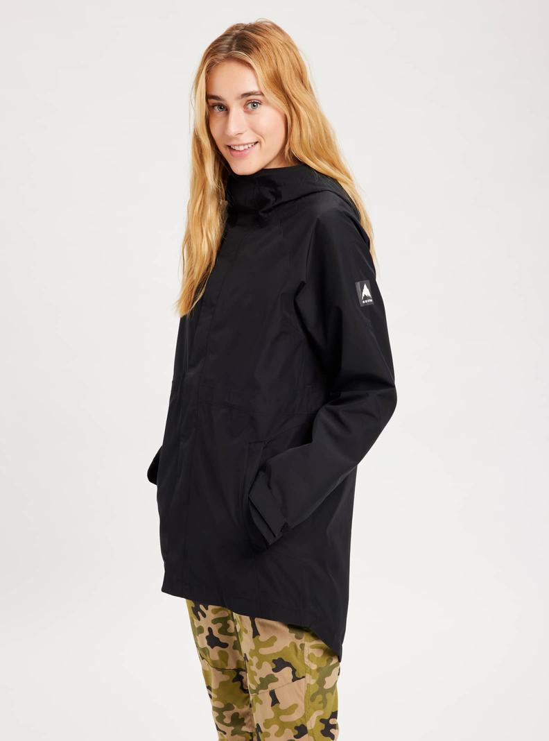 Veste Snowboard Burton Veridry 2L Rain  Noir Femme | OKH-9810743