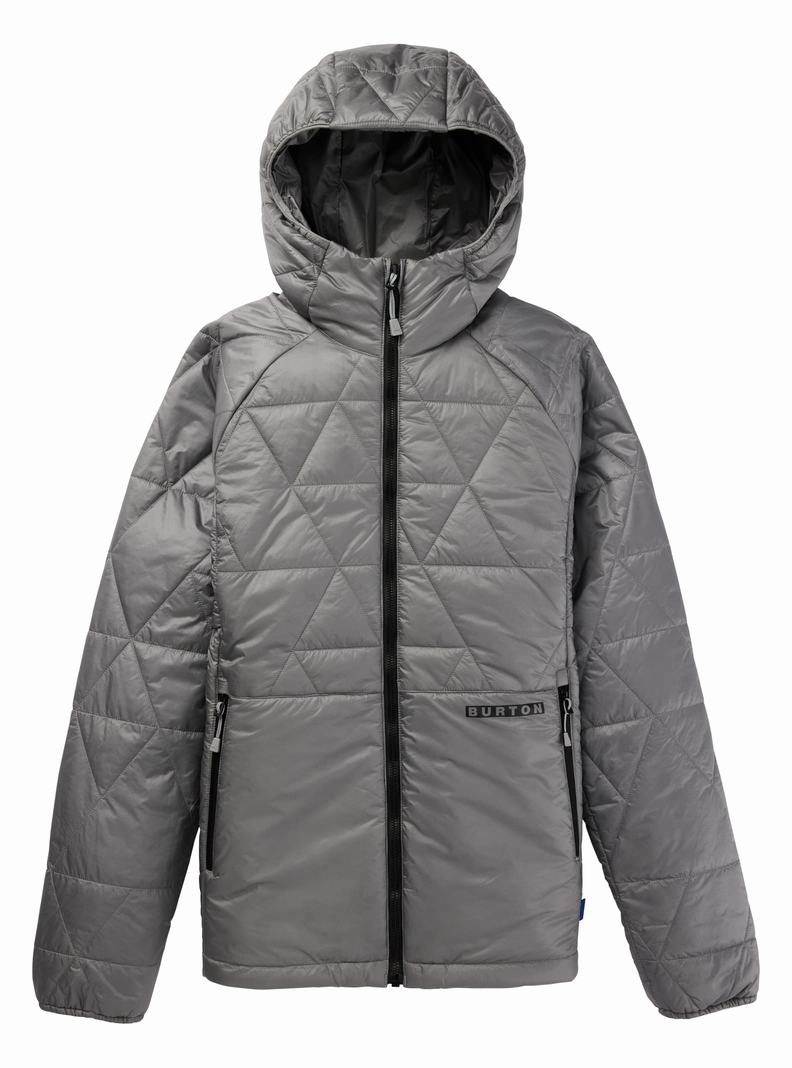 Veste Snowboard Burton Versatile Heat Encapuchonné Synthétique Insulated  Grise Femme | OQN-3990887