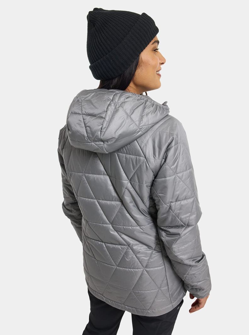 Veste Snowboard Burton Versatile Heat Encapuchonné Synthétique Insulated  Grise Femme | OQN-3990887