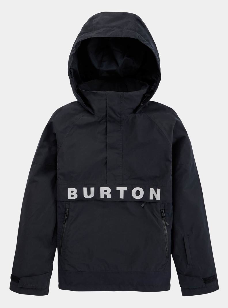 Veste Snowboard Burton Frostner 2L Anorak  Noir Blanche Femme | RAA-5528968