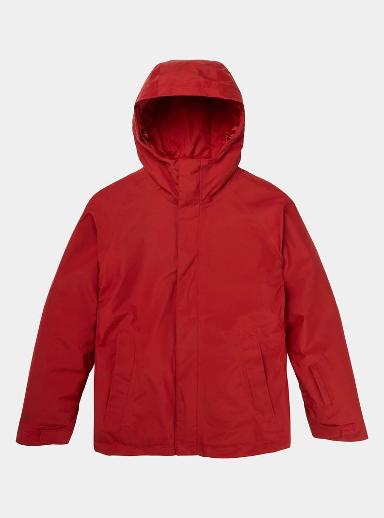 Veste Snowboard Burton Powline GORE?TEX 2L Insulated  Rouge Femme | LLN-8131073