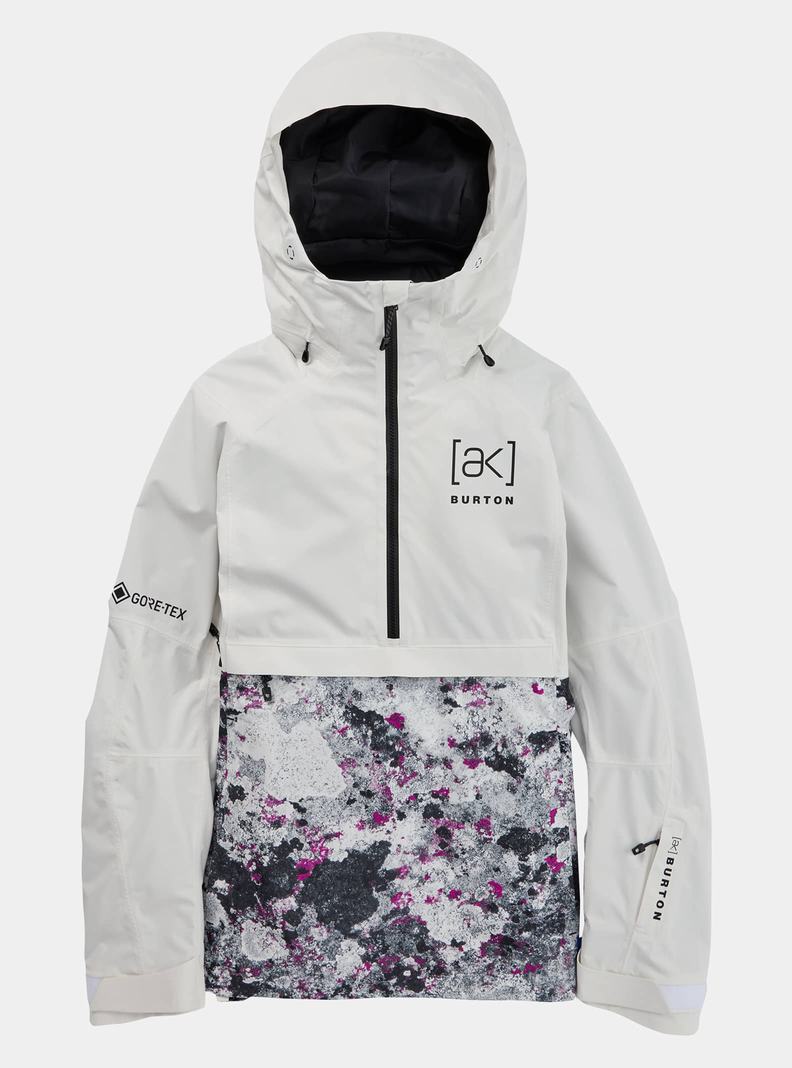 Veste Snowboard Burton [ak] Kimmy GORE-TEX 2L Anorak  Blanche Femme | YRG-0239094